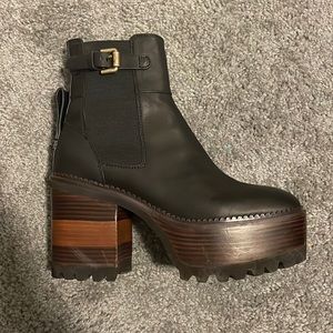 See by Chloe Platform boot. 4 inch heel